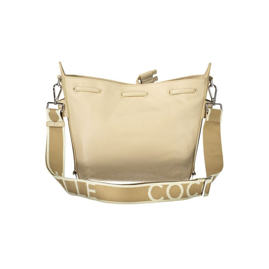 Coccinelle Beige Leather Women Handbag