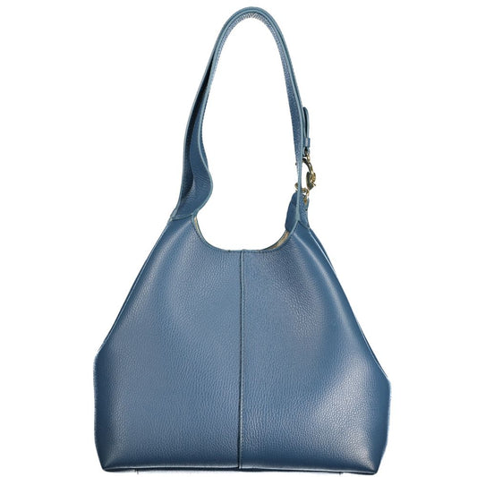 Coccinelle Blu Leather Woman Bag
