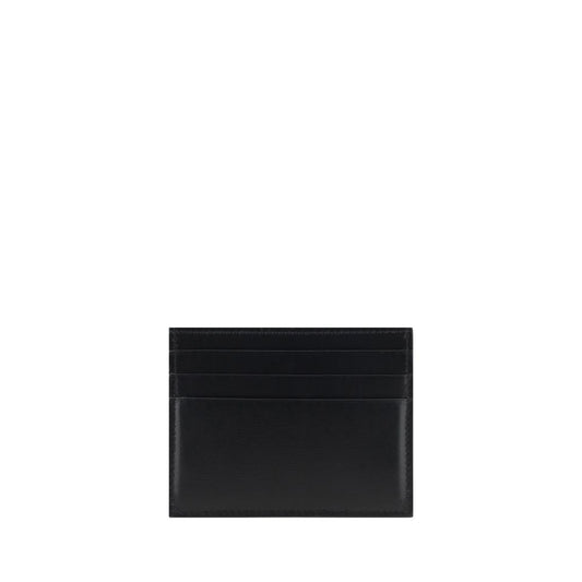 Ferragamo Black Calf Leather Bos Taurus Wallet