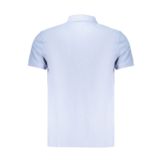 Timberland Azzurro Cotton Men Polo Shirt