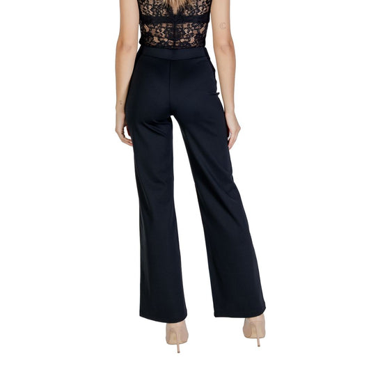 Guess Active Black Polyamide Flared Pants