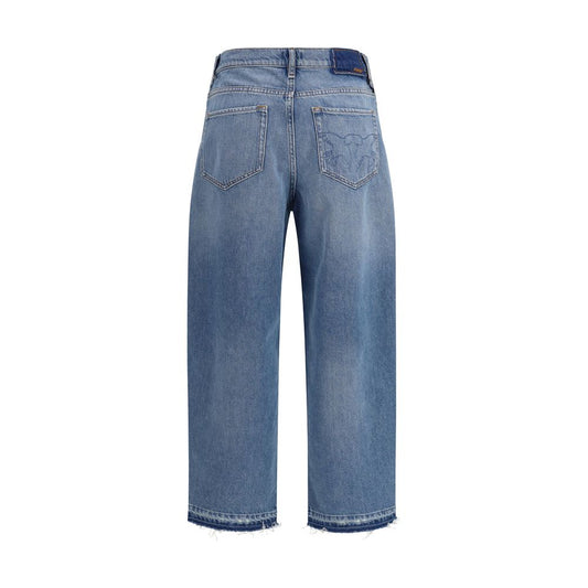 PINKO Blue Cotton Jeans Denim