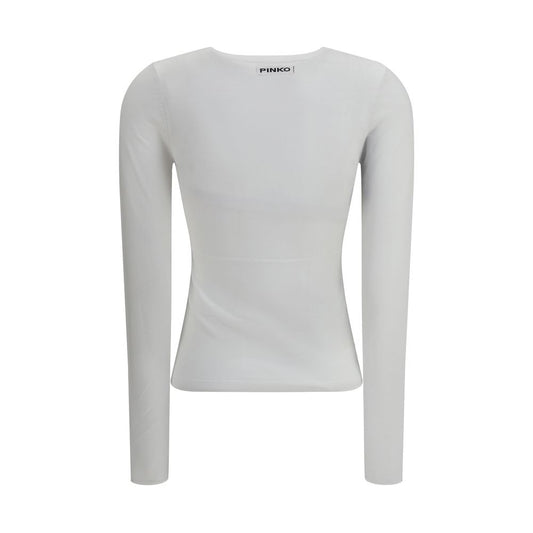 PINKO White Viscose Sweatshirt