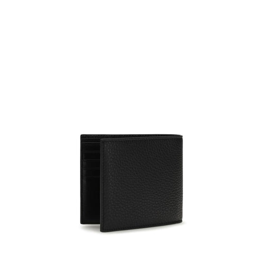 Balenciaga Black Calf Leather Bos Taurus Wallet