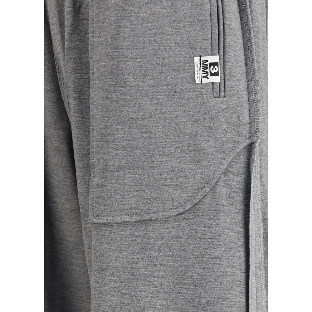 Maison Mihara Yasuhiro Gray Rayon Casual Pants