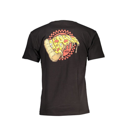 Vans Black Cotton Mens TShirt
