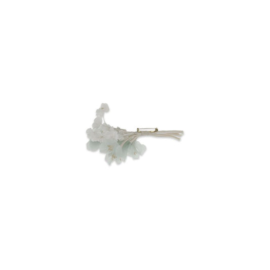 Forte_Forte Blue Fabric Broch