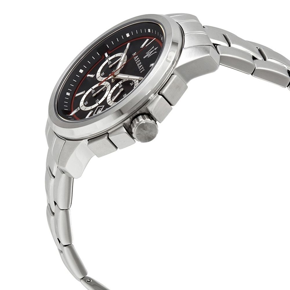 Maserati Silver Stainless Steel Dress Watch