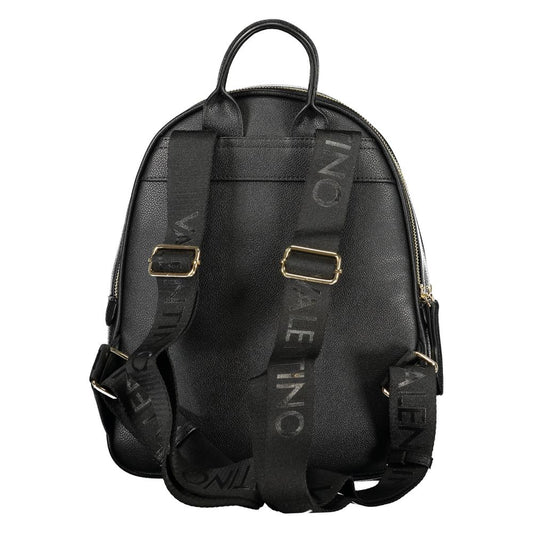 Valentino Black Polyurethane Women's Backpack