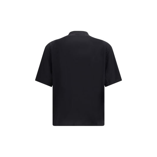 Y-3 Black Polyester Shortsleeve Shirt