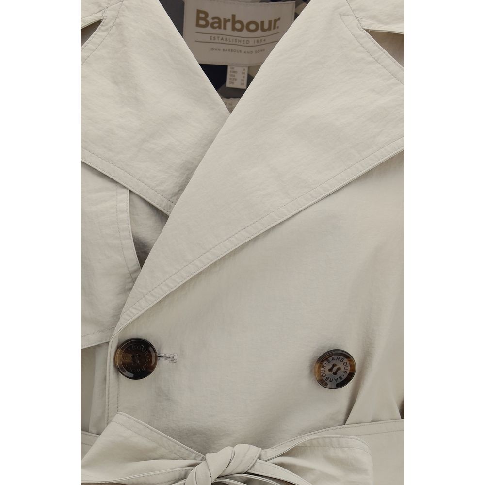 Barbour Beige Polyamide Trench Coat