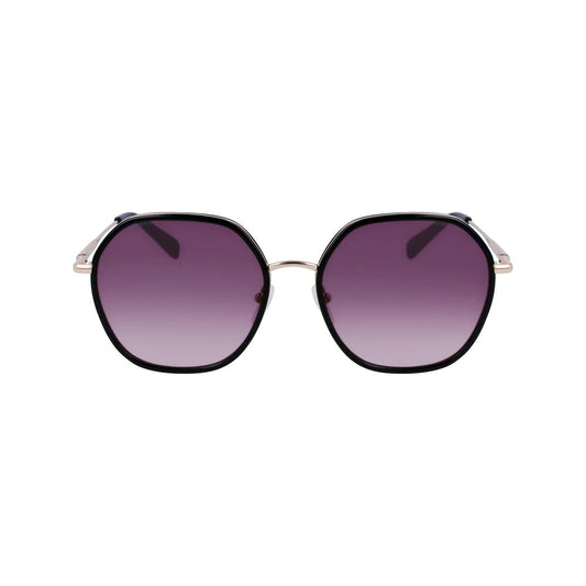 Longchamp Gold Metal Sunglasses