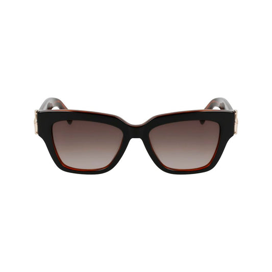 Longchamp Brown Acetate Sunglasses