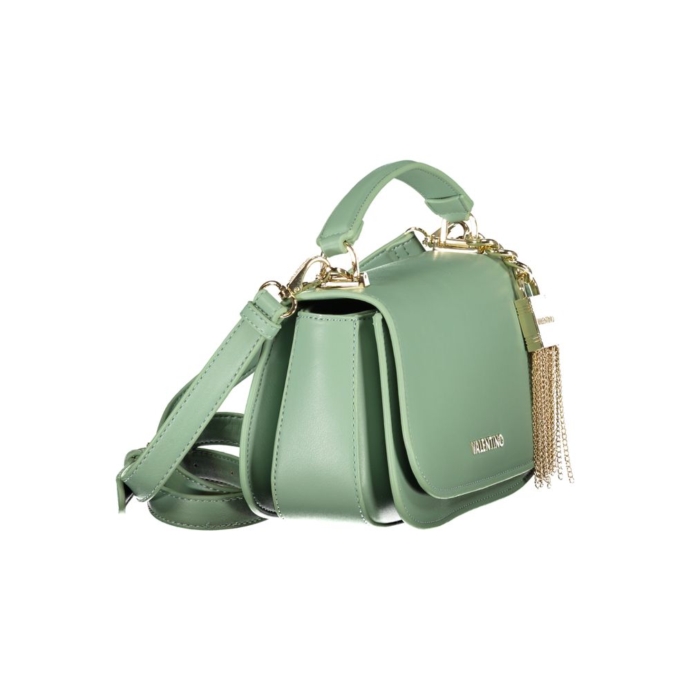 Valentino Green Polyethylene Handbag