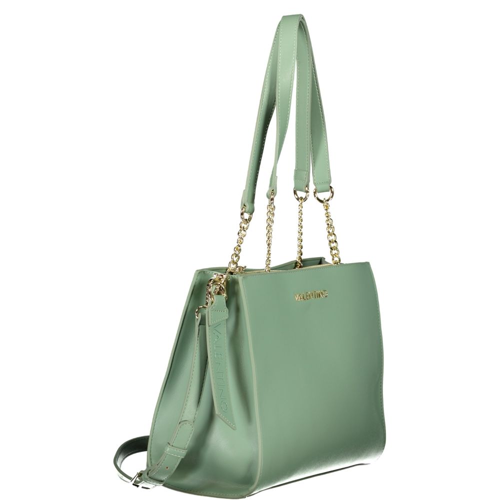 Valentino Green Polyethylene Handbag
