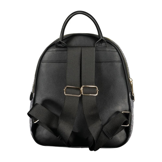 Valentino Black Polyethylene Backpack
