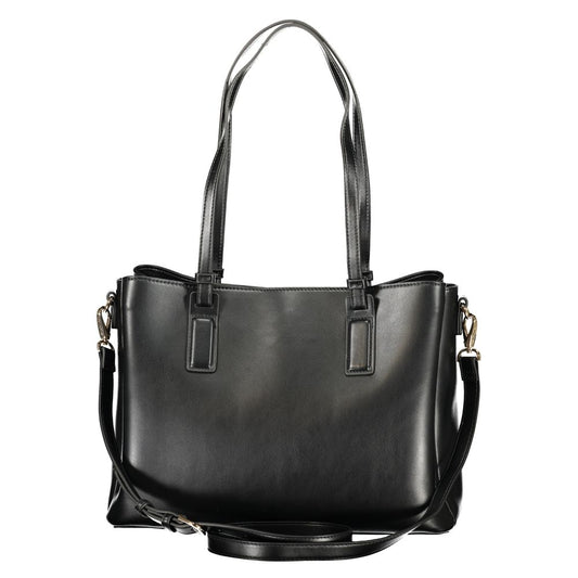 Valentino Black Polyethylene Handbag