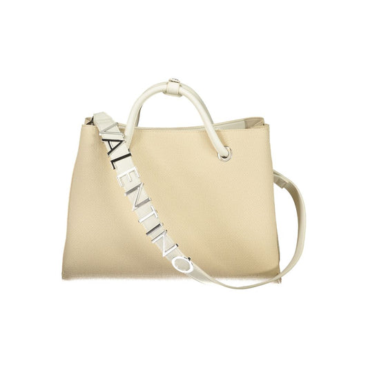 Valentino Beige Polyethylene Handbag