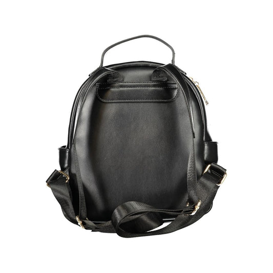 Valentino Black Polyethylene Backpack