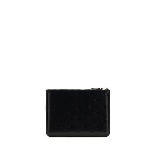 Comme Des Garçons Black Calf Leather Bos Taurus Wallet