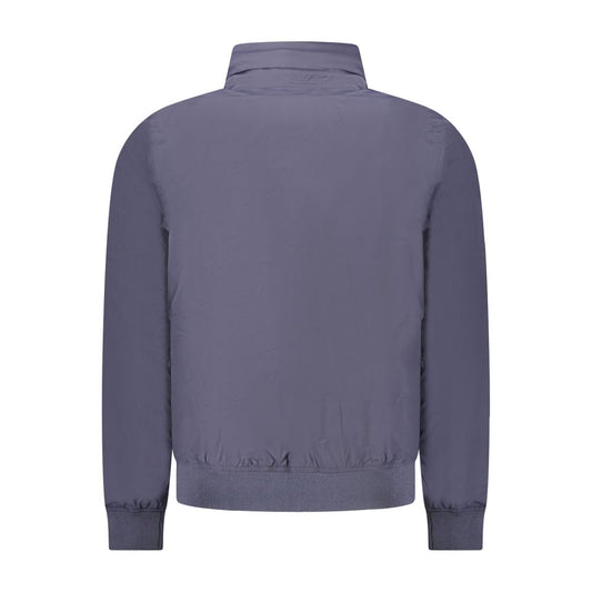 K-WAY Blue Nylon Mens Jacket