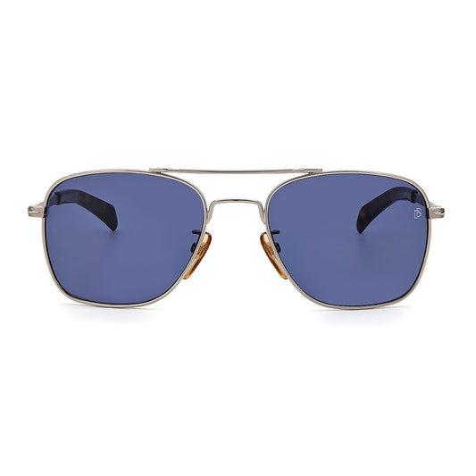 David Beckham Gray Metal Sunglasses