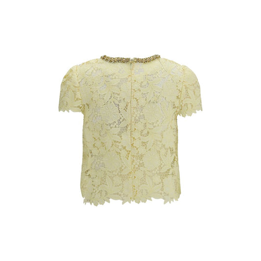 Self-Portrait Bicolor Polyester Blouse