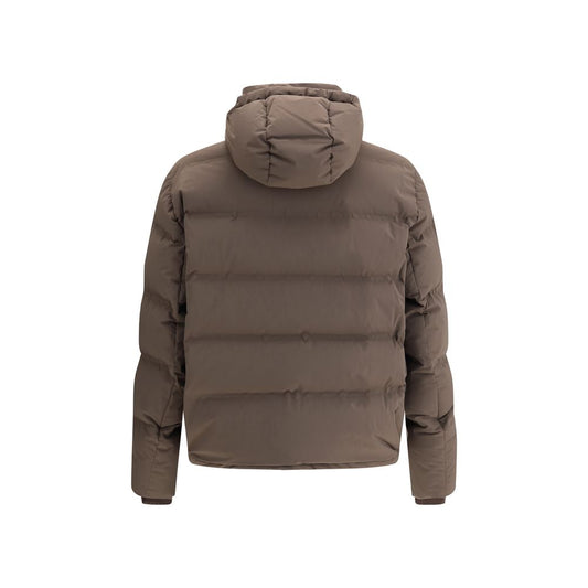 Brunello Cucinelli Brown Polyamide Coat
