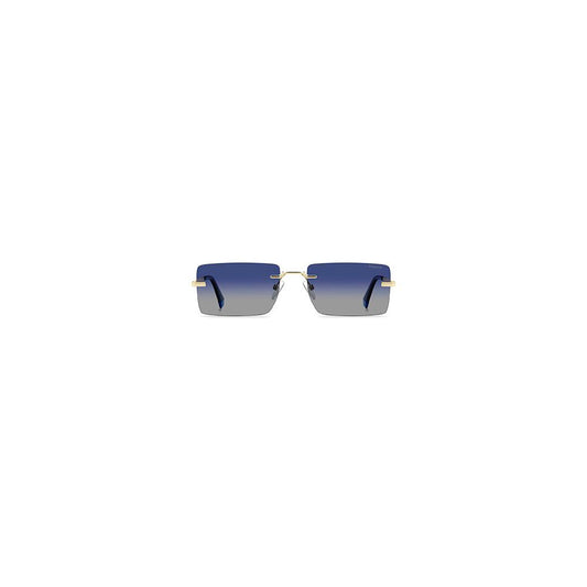 Polaroid Gold Metal Sunglasses
