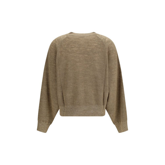 Brunello Cucinelli Beige Linen Cardigan