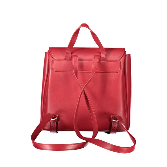 Valentino Red Polyethylene Handbag