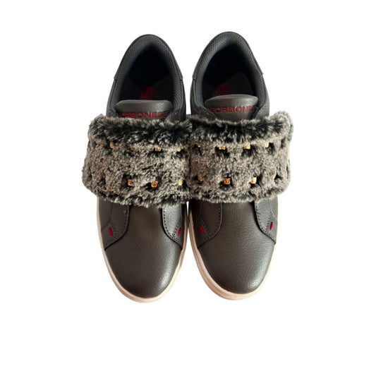 Borbonese Grey Rubber Women Sneaker