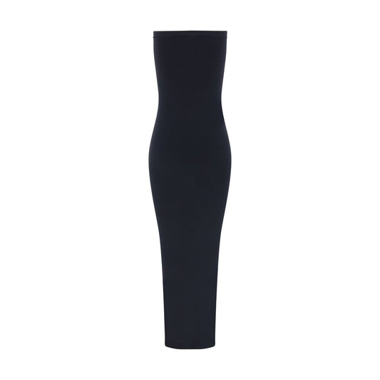 Wolford Black Cotton Cocktail Dress
