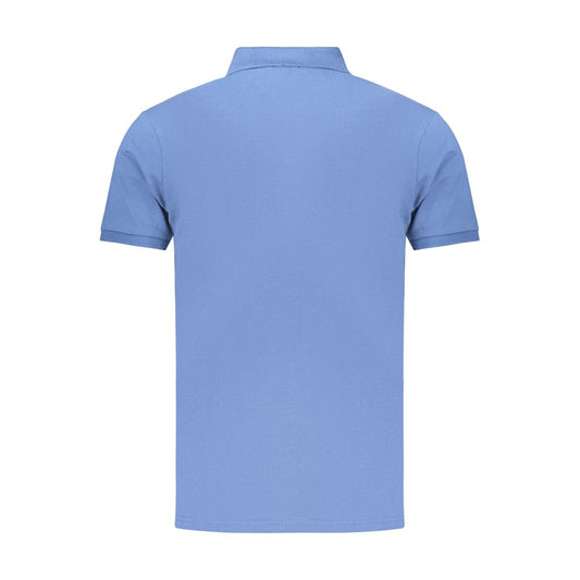Coveri Moving Blue Cotton Men's Polo Shirt