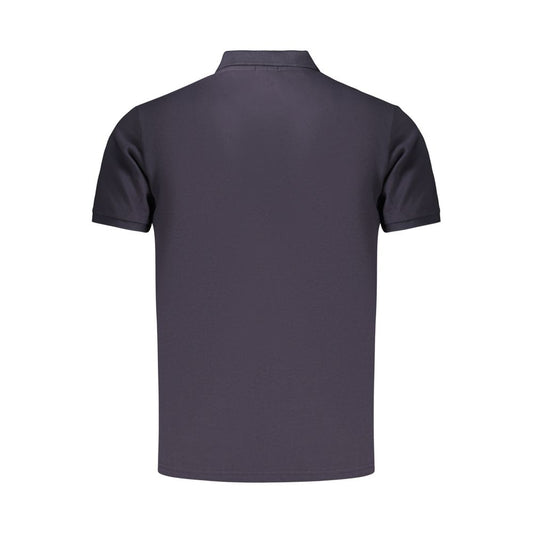 Coveri Moving Blue Cotton Men's Polo