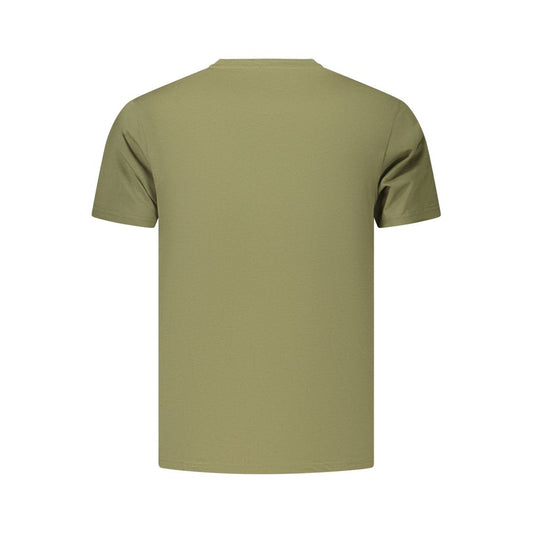 Coveri Moving Verde Cotton Mens TShirt