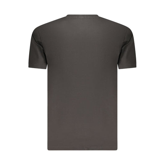 Coveri Moving Black Cotton Men's T-Shirt