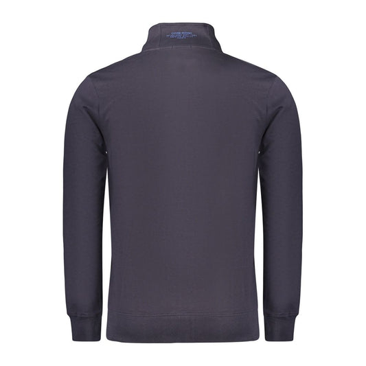 Coveri Moving Blue Cotton Men's Sweatshirt