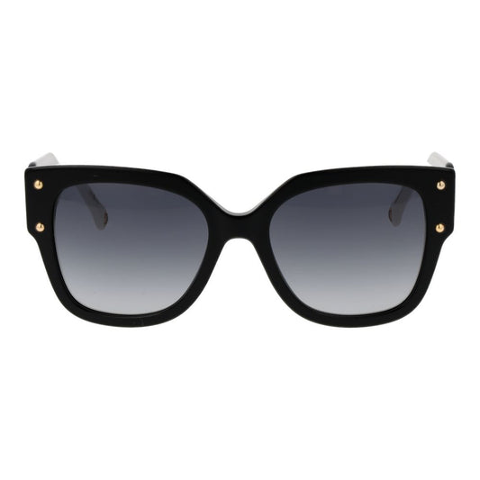 Carolina Herrera Black Acetate Sunglasses