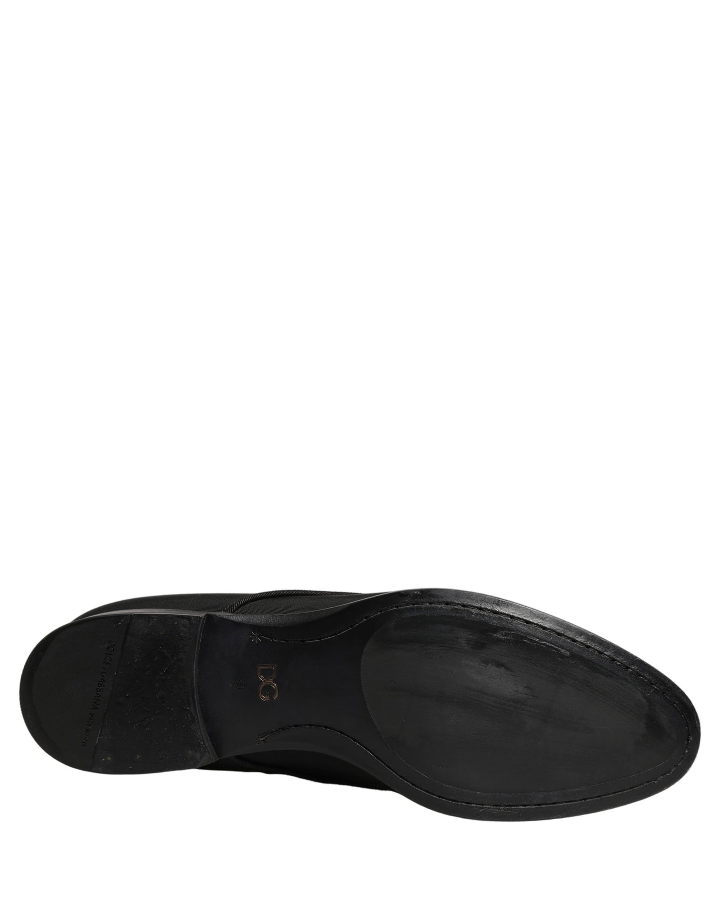 Dolce & Gabbana Black Suede Lace Up Derby Dress Formal Shoes
