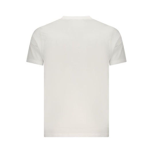 Coveri Moving White Cotton Men's T-Shirt