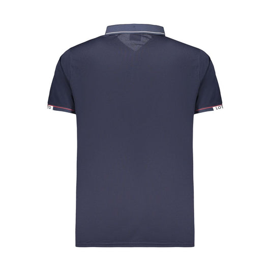 Lotto Blue Polyester Men's Polo Shirt