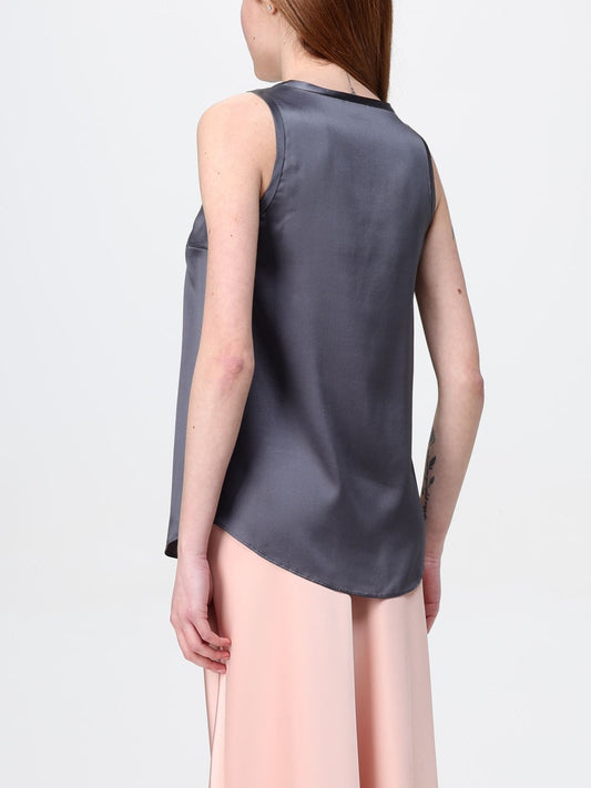 Brunello Cucinelli Bicolor Silk Tank Tops