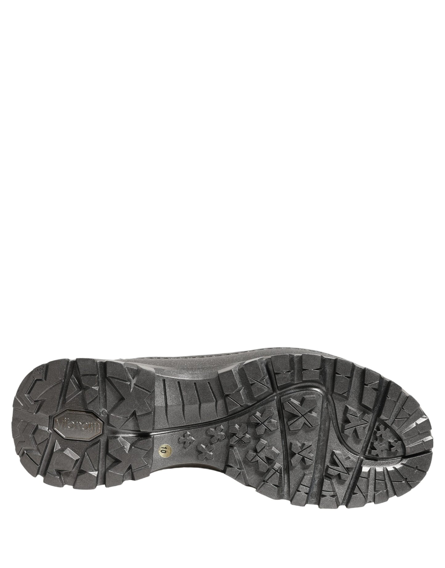 Dolce & Gabbana Metallic Silver Pull On Rain Boots Men Shoes