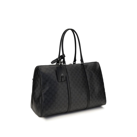 Gucci Black Cotton Shoulder Bag