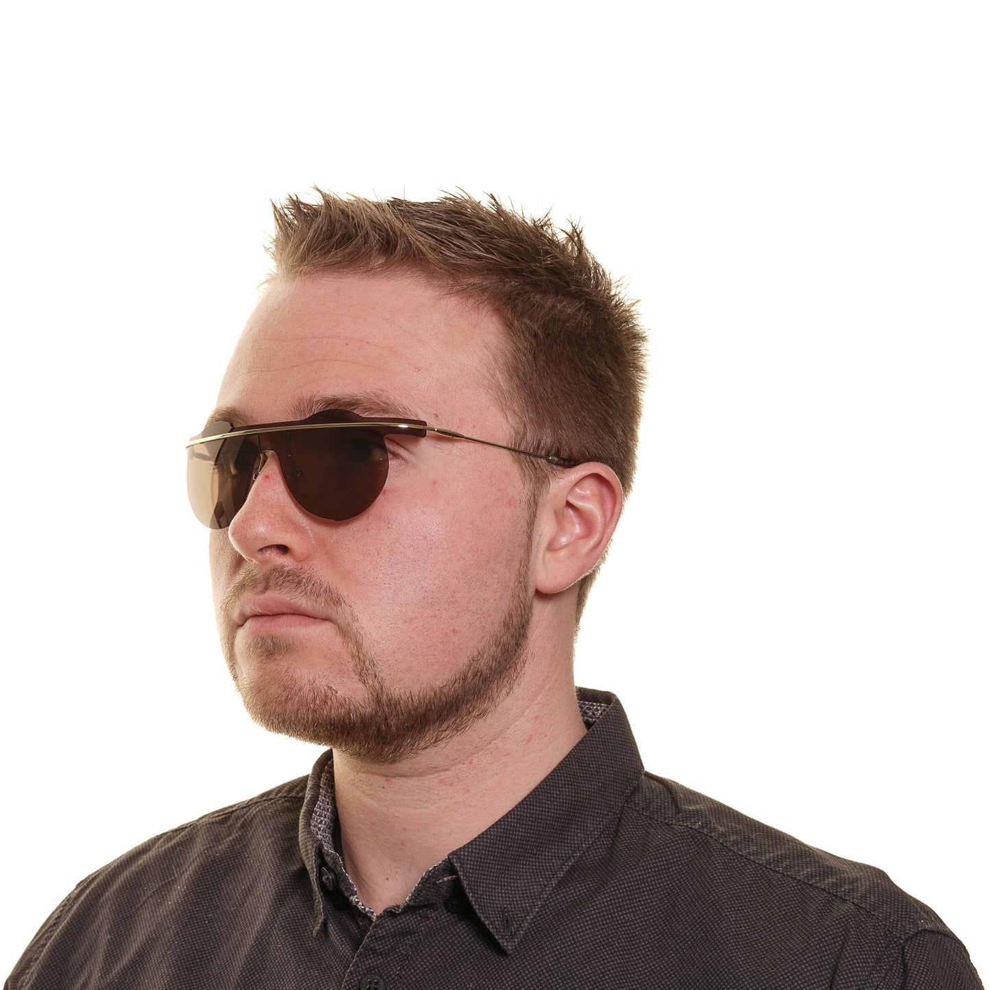 Yohji Yamamoto Gold Men Sunglasses