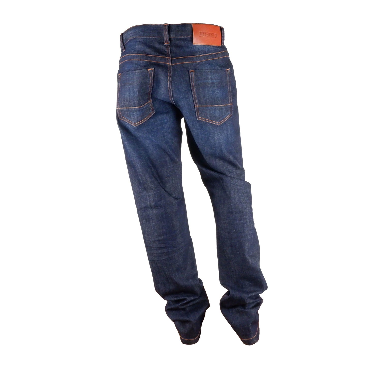 Bikkembergs Blue Cotton Men Jeans