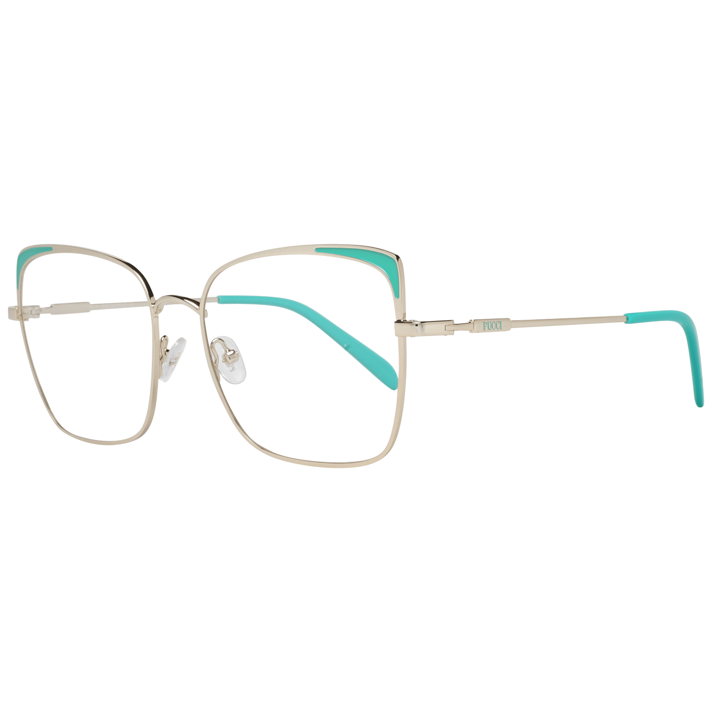 Emilio Pucci Gold Women Optical Frames