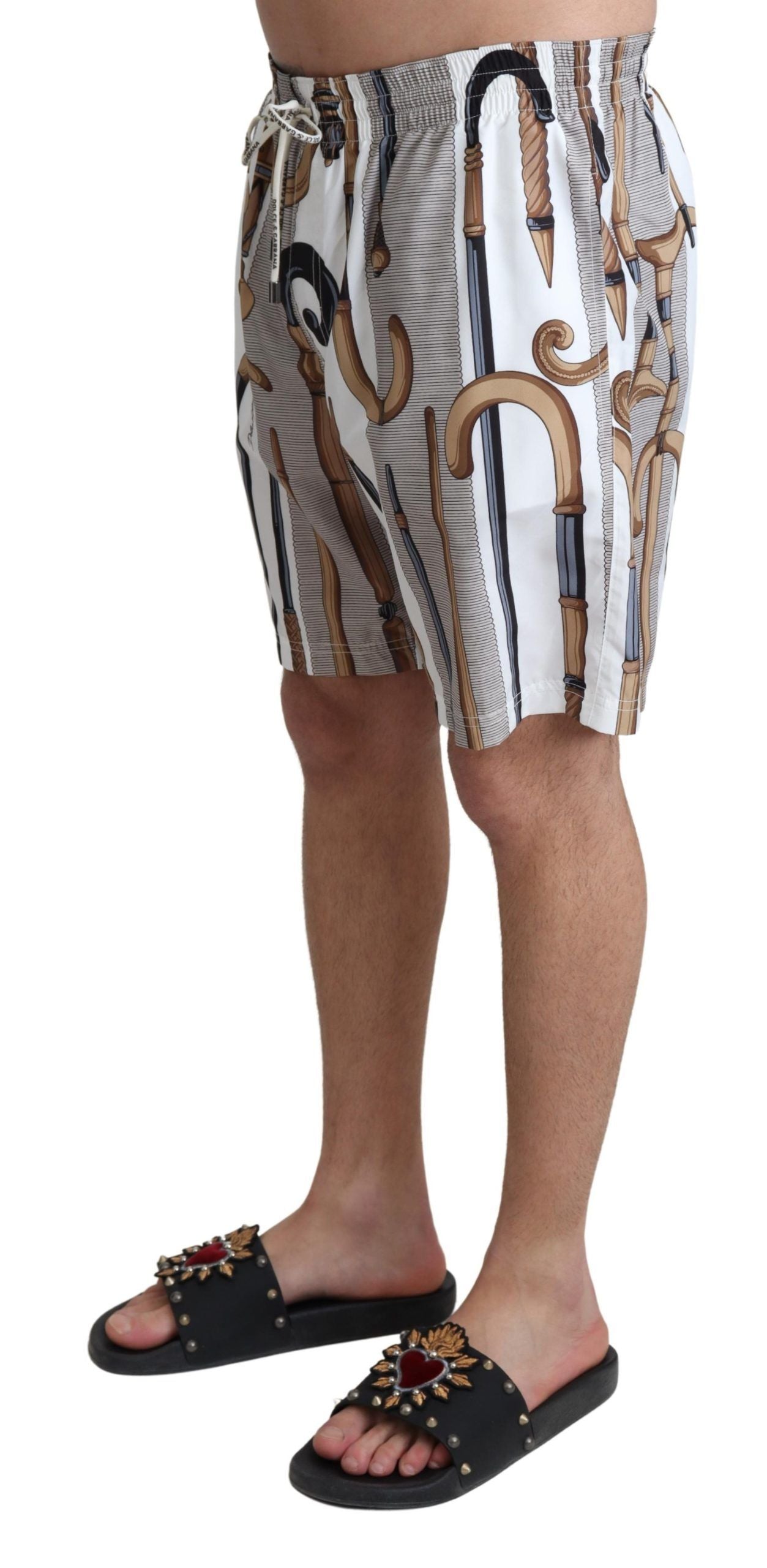Dolce & Gabbana Royalty-Inspired Swim Shorts – Exquisite Comfort