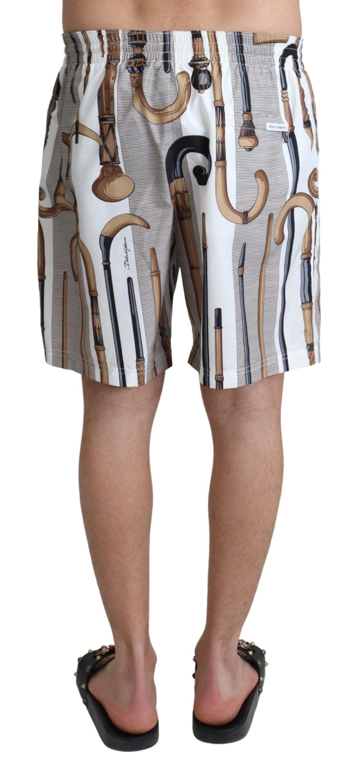 Dolce & Gabbana Royalty-Inspired Swim Shorts – Exquisite Comfort
